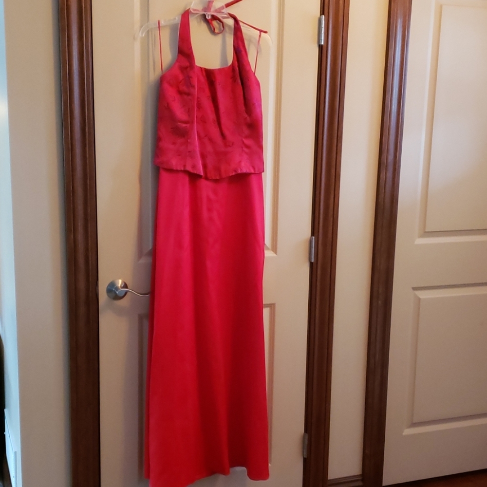 Size 11 women's Jessica McClintock red dress